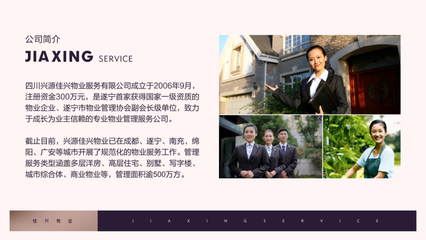 物業公司簡介品牌宣傳推廣實用PPT授課課件