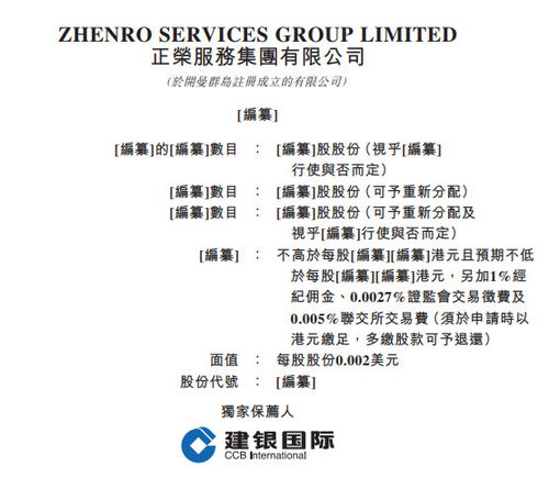 ipo簡報 2020正榮集團也 趕流行 ,擬分拆物管公司赴港上市