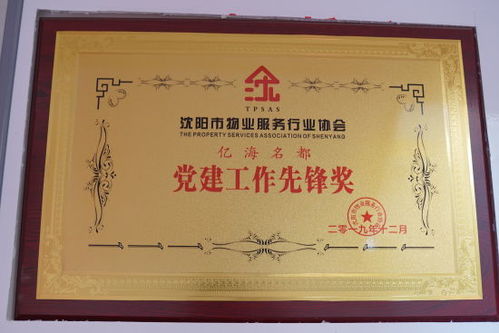 遼寧中維物業(yè)管理億海名都黨支部