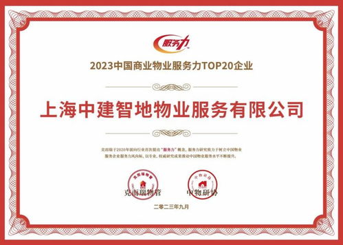中建智地物業(yè)再獲大獎(jiǎng) 商業(yè)物業(yè) 辦公物業(yè)雙雙上榜